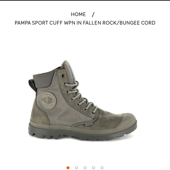 NWT Palladium boot Pampa Sport Cuff WPN waterproof - Picture 2 of 7